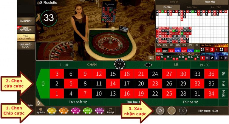New88 hướng dẫn cược roulette online cho tân thủ